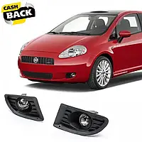 Противотуманки для Fiat Punto Grande 2006-2018 (2 шт, LED), Противотуманные фары для Fiat Punto EVO