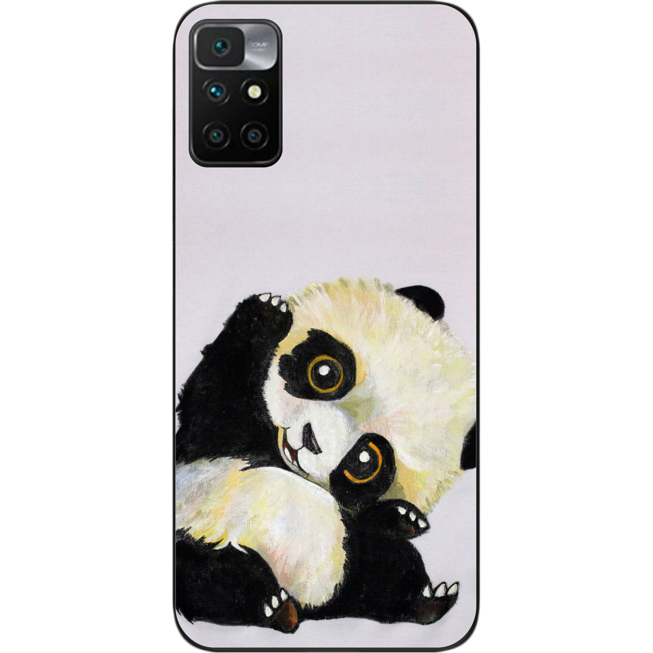 Силіконовий чохол Case для Xiaomi Redmi 10 з картинкою Пандочка