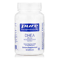 Стимулятор тестостерона Pure Encapsulations DHEA 25 mg, 60 капсул CN8118 SP