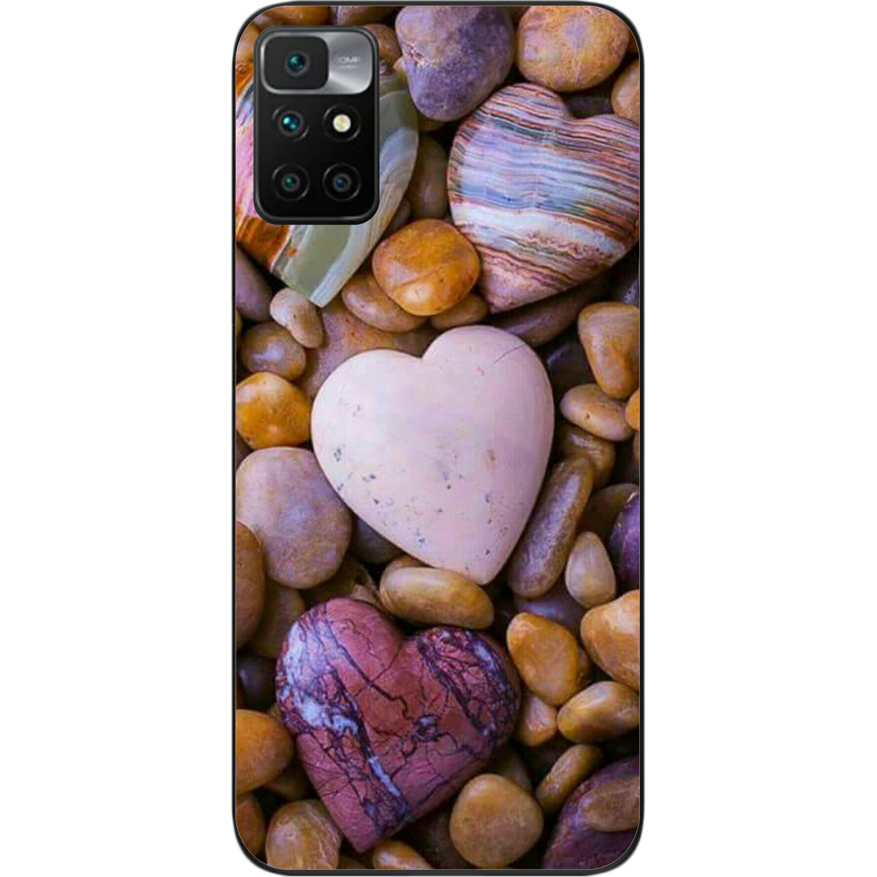 Силіконовий чохол Case для Xiaomi Redmi 10 з картинкою Камені