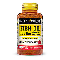 Жирные кислоты Mason Natural Fish Oil 1000 mg Omega 300 mg, 120 капсул CN9995 SP