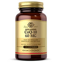 Натуральная добавка Solgar Megasorb CoQ-10 60 mg, 120 капсул CN6078 SP