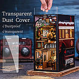 Бук Нук Train Mystery Case Book Nook DIY Інтерьерний конструктор BN01, фото 9