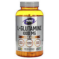 Аминокислота NOW Sports L-Glutamine 1000 mg, 240 капсул CN12515 SP