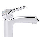 Змішувач Grand CRM 001F для умивальника (k.35) QT, фото 4