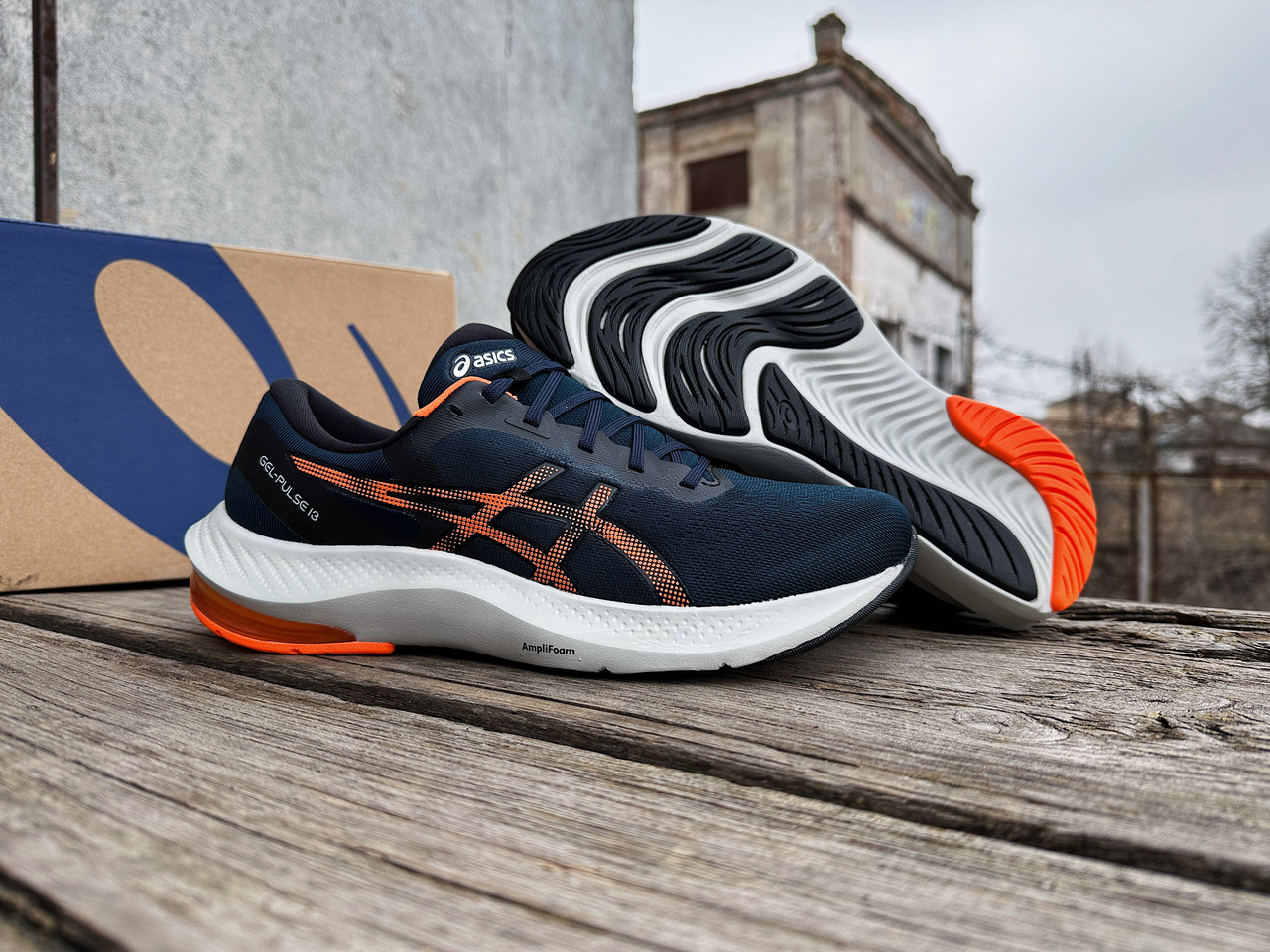 Чоловічі кросівки ASICS Gel-Pulse 13 1011B175-403 French/Blue ОРИГІНАЛ