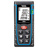 Далекомір лазерний MASTERTOOL 0.05-40 м 2 мм/м чохол 30-0940, фото 3