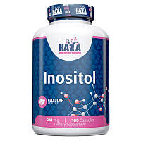 Витамины и минералы Haya Labs Inositol 500 mg, 100 капсул CN12127 SP