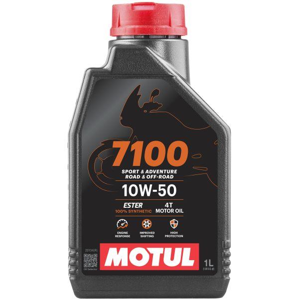 Motul 7100 4T 10W-50 1л (838111/104097) Синтетична моторна олива для 4-тактних двигунів мотоциклів