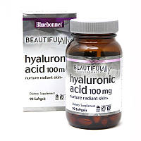 Препарат для суставов и связок Bluebonnet Hyaluronic Acid 100 mg, 90 капсул - Beautiful Ally CN5074 SP