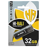 Флешка (флеш-накопитель) 32GB Hi-Rali Stark series Black