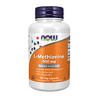 Аминокислота NOW L-Methionine 500 mg, 100 капсул CN9246 SP