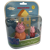 Свинка Пеппа игрушечный набор Мама Свинка и Пеппа, комплект фигурок Свинка Пеппа