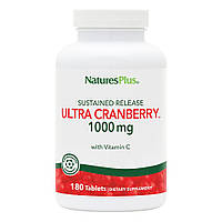 Натуральная добавка Natures Plus Ultra Cranberry 1000, 180 таблеток CN9464 SP