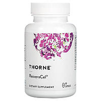 Натуральная добавка Thorne Resveracel, 60 капсул CN13879 SP
