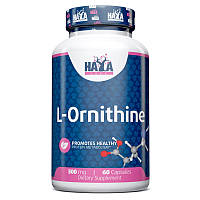 Аминокислота Haya Labs L-Ornithine 500 mg, 60 капсул CN12037 SP