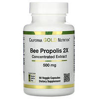 California Gold Nutrition Bee Propolis 500 mg 90 Капсул 01928 VB