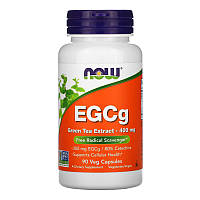 Экстракт зеленого чая NOW EGCg 400 mg (90 вега-капс)