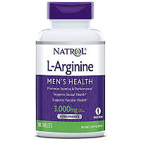 Аминокислота Natrol L-Arginine 3000 mg, 90 таблеток CN8698 SP