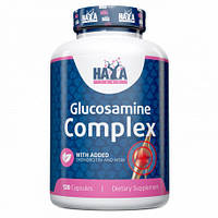 Препарат для суглобів та зв'язок Haya Labs Glucosamine Chondroitin & MSM Complex, 120 капсул CN10258 SP