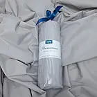 Простирадло Теп "Натхнення" ранфорс на резинці 160*200 Світло-сіре