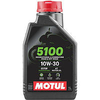 Motul 5100 4T 10W-30 1л (836611/104062) Напівсинтетична моторна олива для 4-тактних двигунів мотоциклів