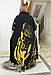 Турецьке довге літнє плаття Pompadur, великі розміри 54-64, фото 6