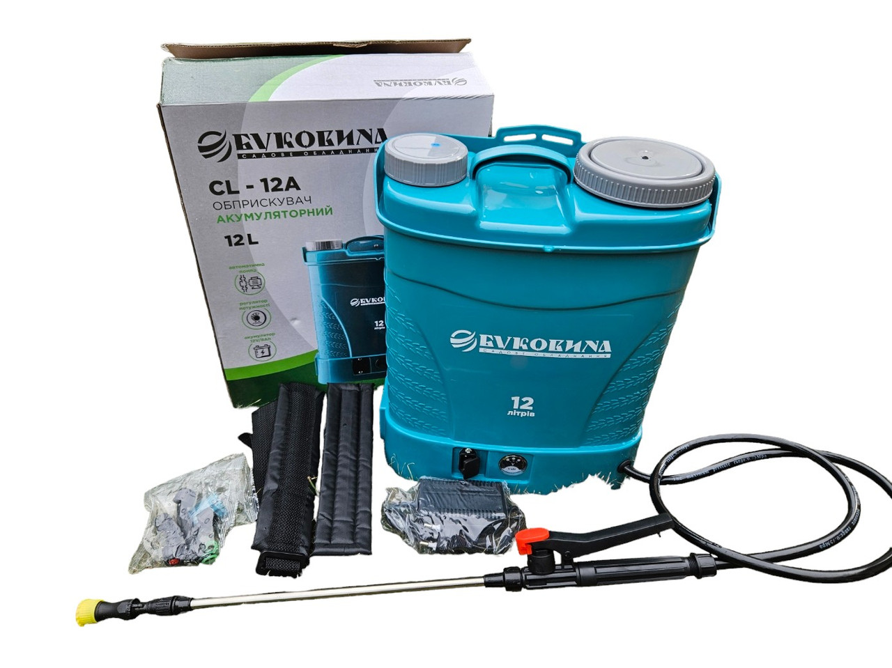Обприскувач акумуляторний 12 л Буковина 12 В - 8А