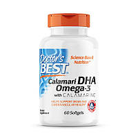 Жирные кислоты Doctor's Best Calamari DHA Omega-3, 60 капсул CN7464 SP