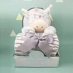 Іграшка Зебра з дитячим пледом