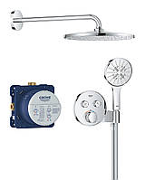 Скрытая душевая система с Rainshower Mono 310 Grohe Grohtherm SmartControl (34866000)