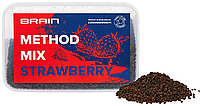 Прикорм Метод Мікс Brain Strawberry (полуниця) 400g