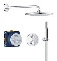 Система с термостатом скрытого монтажа из Rainshower Mono 310 Grohe Grohtherm Душевая (34869000)