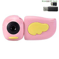 Детская видеокамера Smart Kids Video Camera HD DV-A100, детская цифровая миникамера с играми new голубой