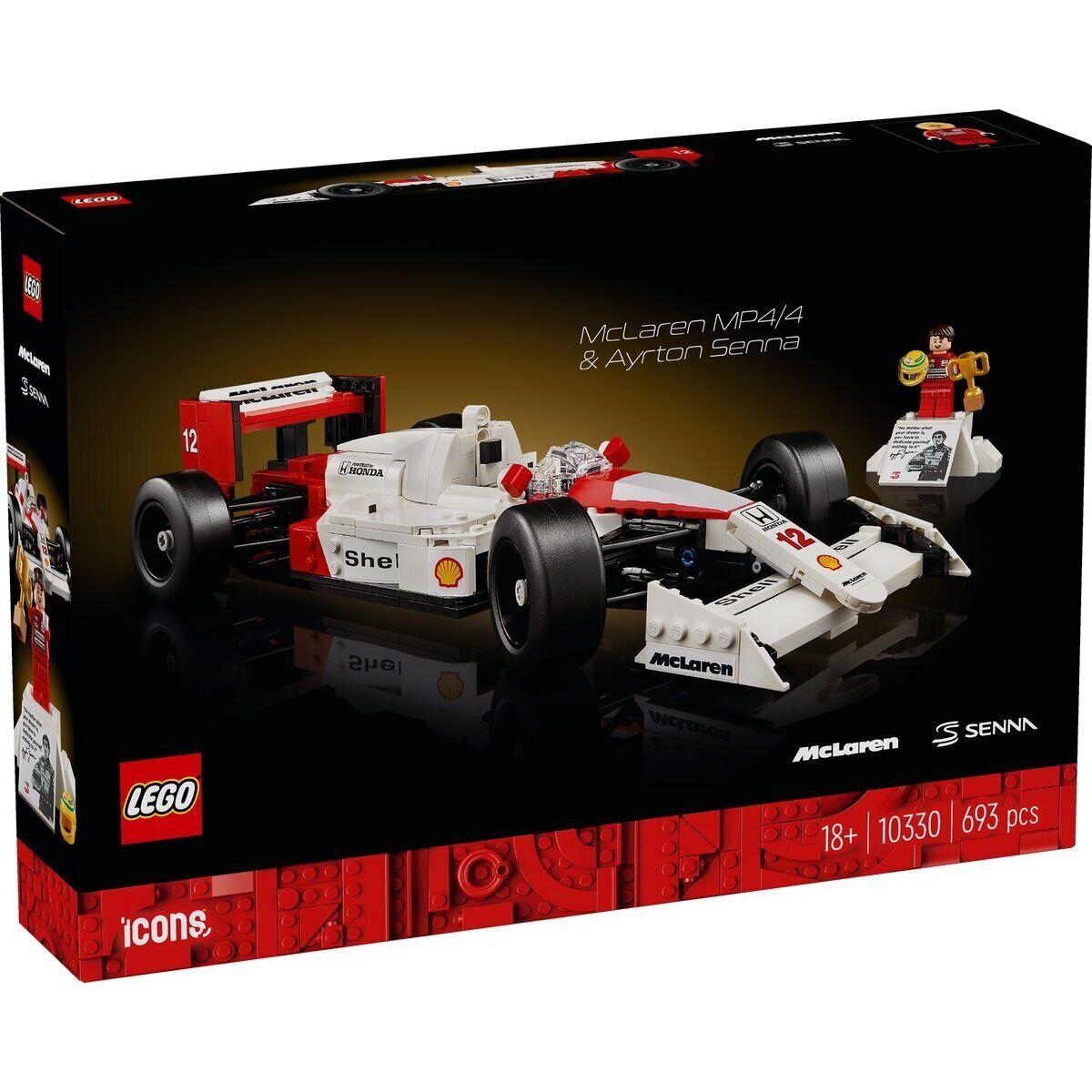 Lego Icons МакЛарен МП4/4 та Айртон Сенна 10330, фото 1