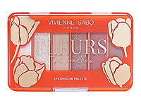 Vivienne Sabo Fleurs Naturelles Eyeshadow Palette Палетка теней для век № 02 "Tulipe"