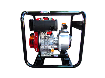 VULKAN Мотопомпа рукав 50мм, 28м3/год, підйом 28м, чиста вода, SCWPD50, дизельна