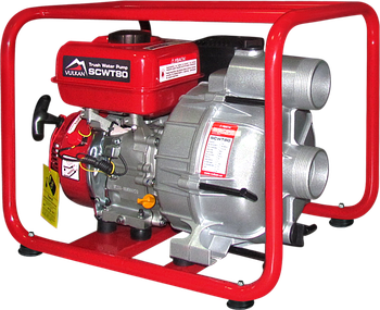 VULKAN Мотопомпа рукав 75мм, 58м3/год, підйом 26м, брудна вода, SCWT80