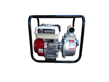 VULKAN Мотопомпа рукав 50мм, 30м3/год, дв. HONDA GX160, підйом 25м, чиста вода, SCWP50H