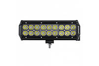 Світлодіодна балка фара на авто на дах (18 LED) 5D-54W-SPOT 235 х 70 х 80 мм, автофара LED на дах