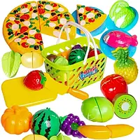 Фрукти овочі для різання іграшкова їжа Doris