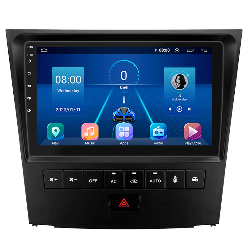 Штатна магнітола Lesko для Lexus GS III 2004-2007 екран 9" 4/64Gb 4G Wi-Fi GPS Top