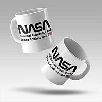Чашка MD "NASA" 330 мл Білий
