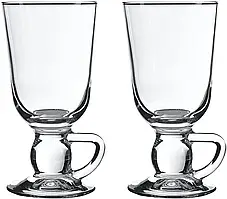 Набір кухлів скляних для ірландської кави 44109 Pasabahce Irish co sale 2023 !