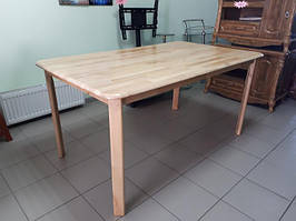 Стіл дерев'яний прямокутний для кухні Стіл обідній кухонний довги sale 2023 !