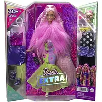 Barbie Extra Doll Set одяг Hasbro Hgr60 рожеве довге волосся 30 укладок