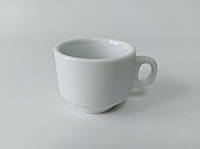Чашка кофейная керамическая белая без блюдца для кофе Надежда в упаковке 12 штук D sale 2023 !