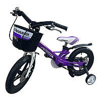 Детский велосипед Crosser Hunter Premium 14 Фиолетовый
