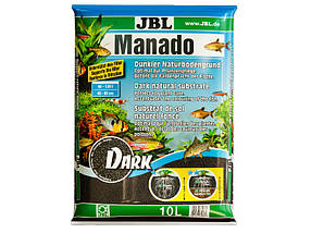 Грунт JBL Manado Dark, 10 л. Питательный черный грунт для пресноводных аквариумов,10 кг