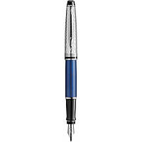 Ручка перьевая Waterman EXPERT Deluxe Metallic Blue CT FP F 10 051